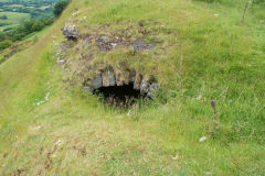 
The Southern tramroad tunnel South entrance, Garnddyrys Forge, June 2009